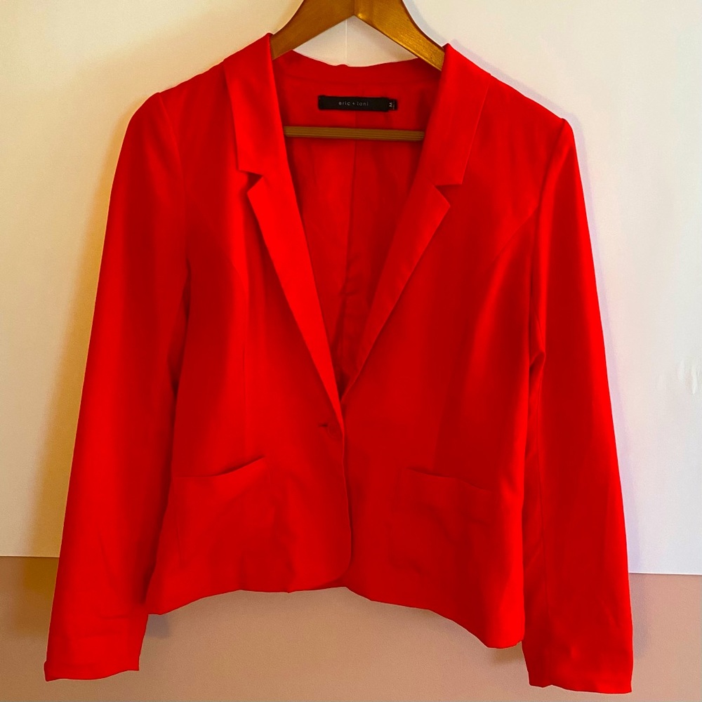 Red Eric + Lani blazer
